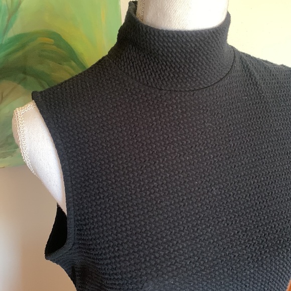 🎉2xHost Pick🎉 Apt. 9 Body-Hugging Turtleneck Black Dress - Picture 2 of 9